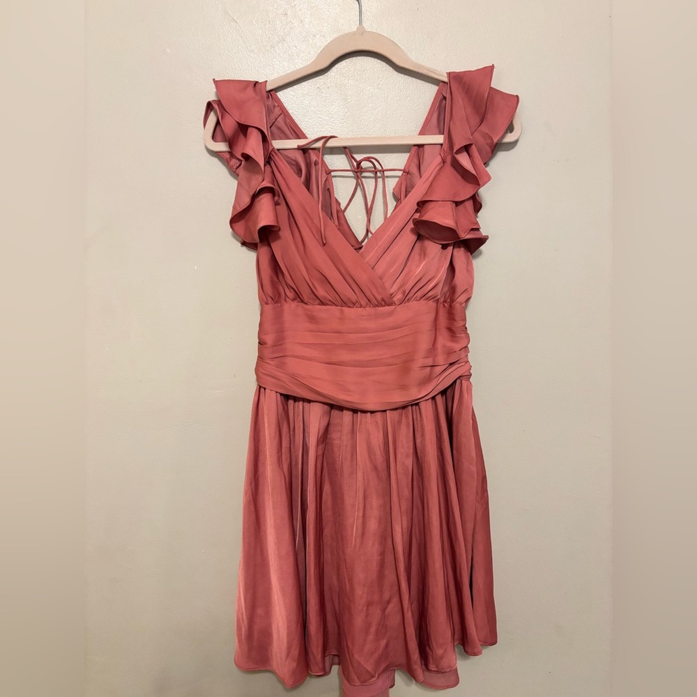 Pink, rose dress